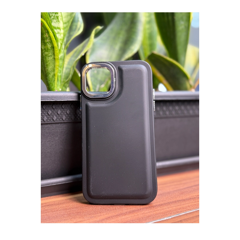 قاب پافر ساده2 لنز متال مدل iphone 11